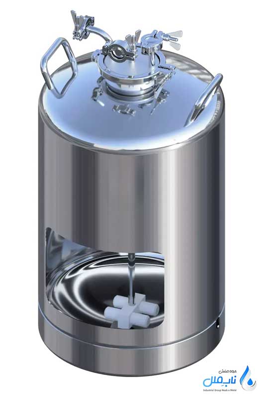 اجزای مخزن همزن دار