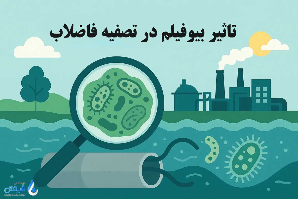 تاثیر بیوفیلم در تصفیه فاضلاب