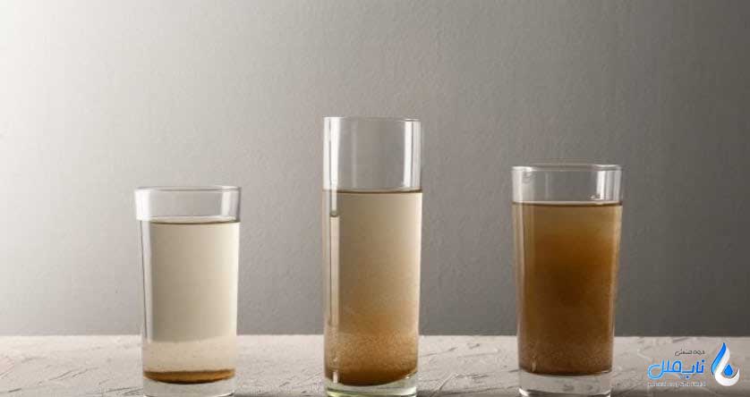 حذف کدورت آب