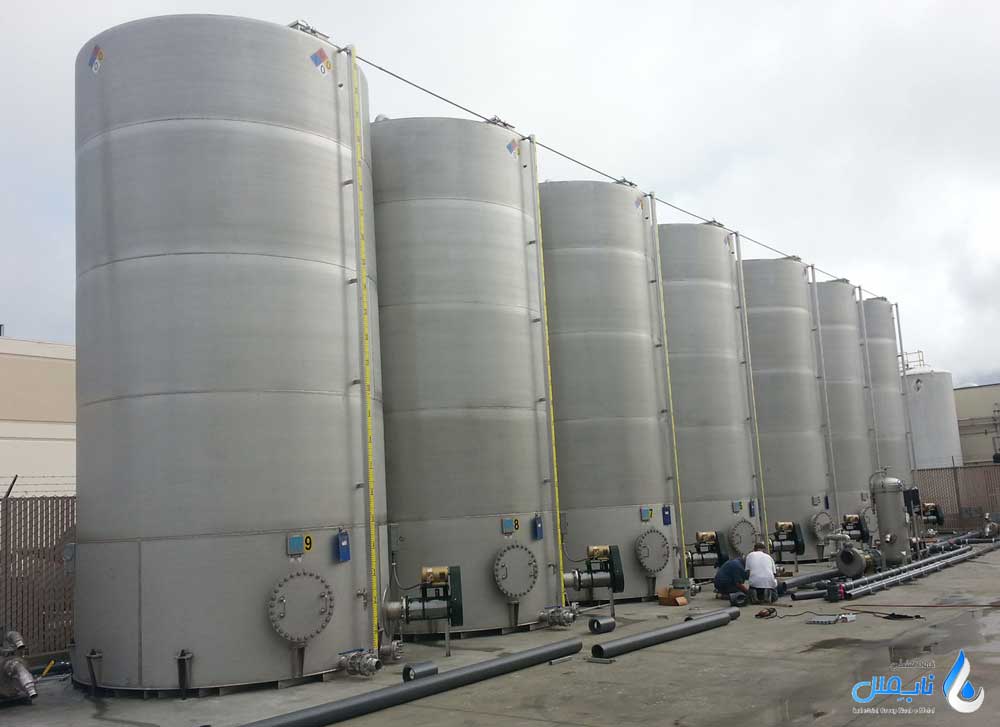 قیمت مخزن هیدروکسید پتاسیم