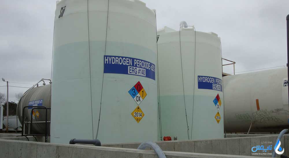 مشخصات فنی مخزن هیدروژن پراکسید