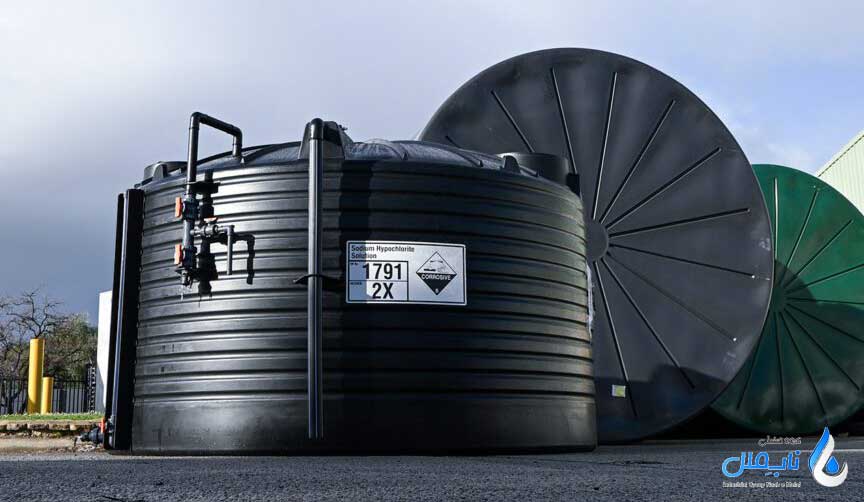 مشخصات فنی مخزن هیپوکلریت سدیم