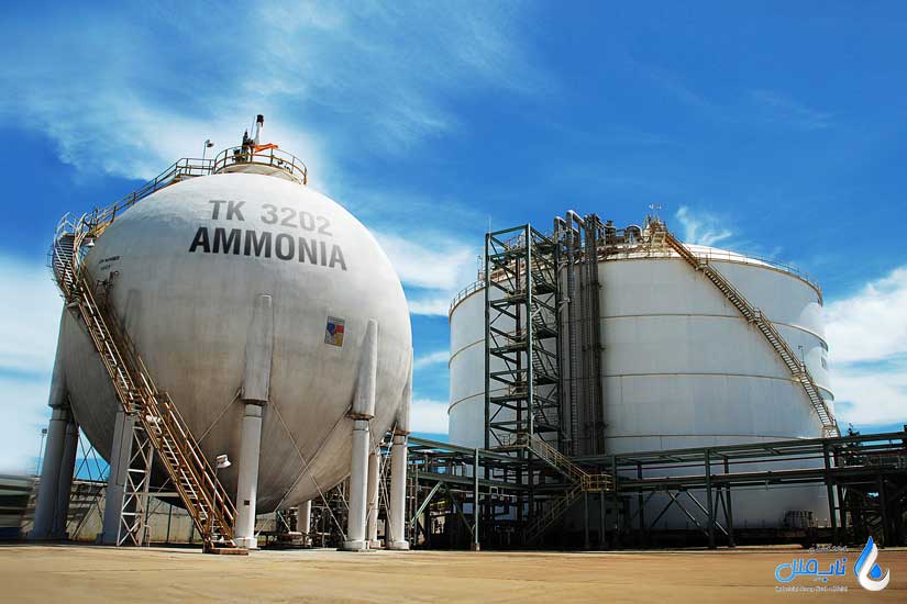 کاربردهای مخزن آمونیاک