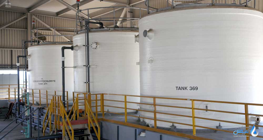 کاربردهای مخزن هیپوکلریت سدیم