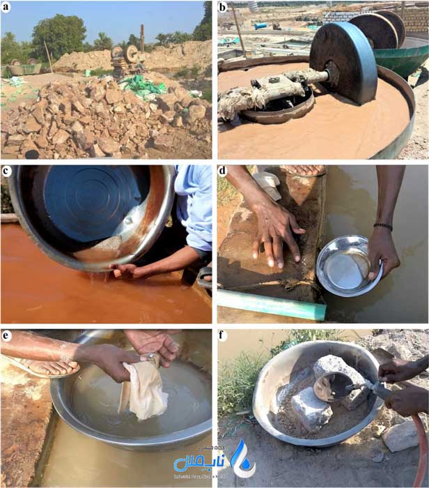 تاریخچه استحصال طلا