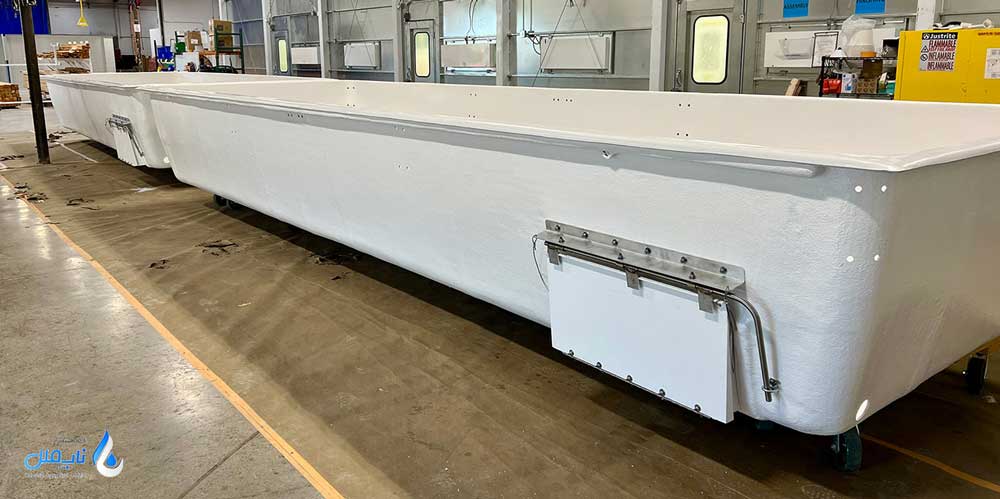 ویژگی های فنی وان فایبرگلاس