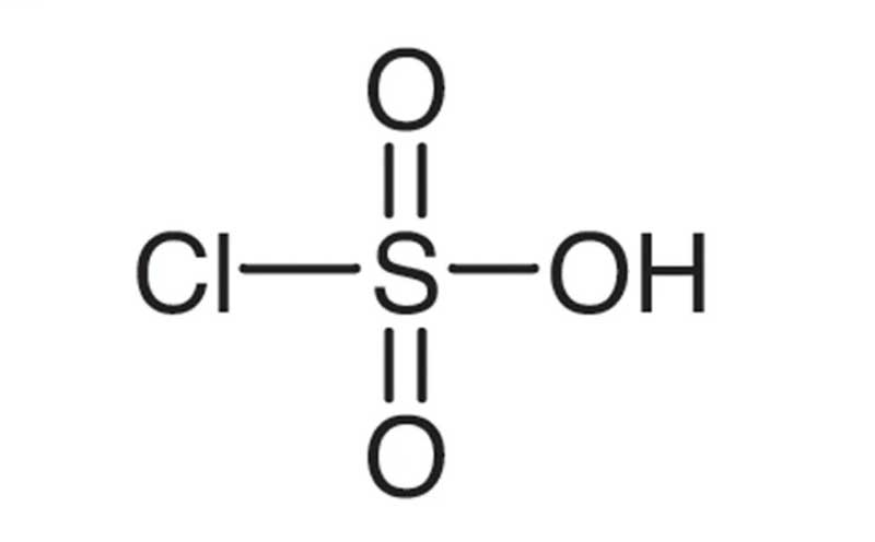 فرمول شیمیایی اسید کلروسولفونیک