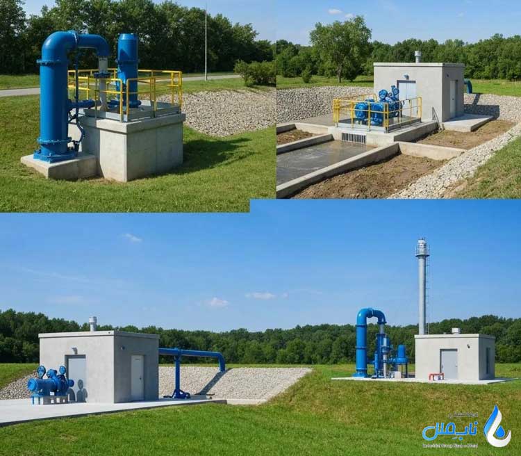 اصول نهایی طراحی ایستگاه های پمپاژ فاضلاب